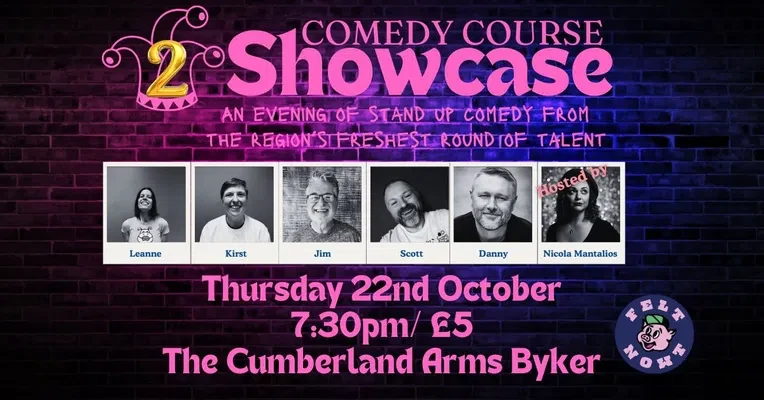 Artwork for Comedy Course 2nd Showcase